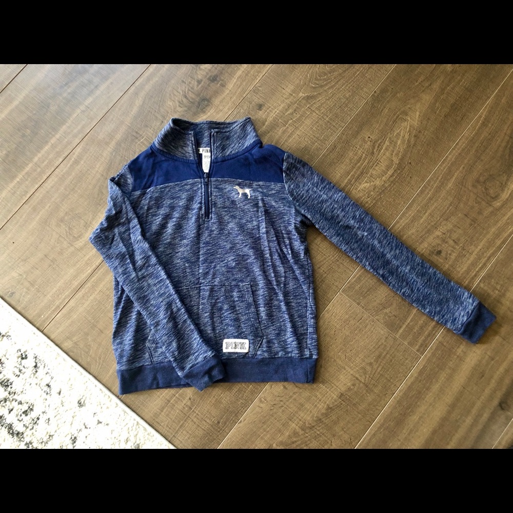 Pink VS pullover hoodie